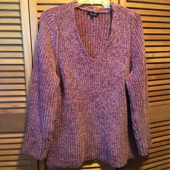 Verve Ami Warm and Soft Mauve Sweater - Picture 1 of 8